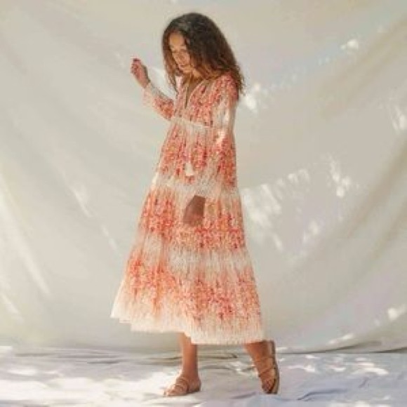 Christy Dawn Paloma Dress in Sunset Gladiola NWT - Picture 2 of 6